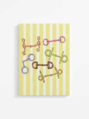 Striped Bitty & Bright Ready To Frame Canvas Print - Wholesale Accessory Market