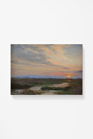 Summer Sunset Ready To Frame Canvas Print - Wholesale Accessory Market