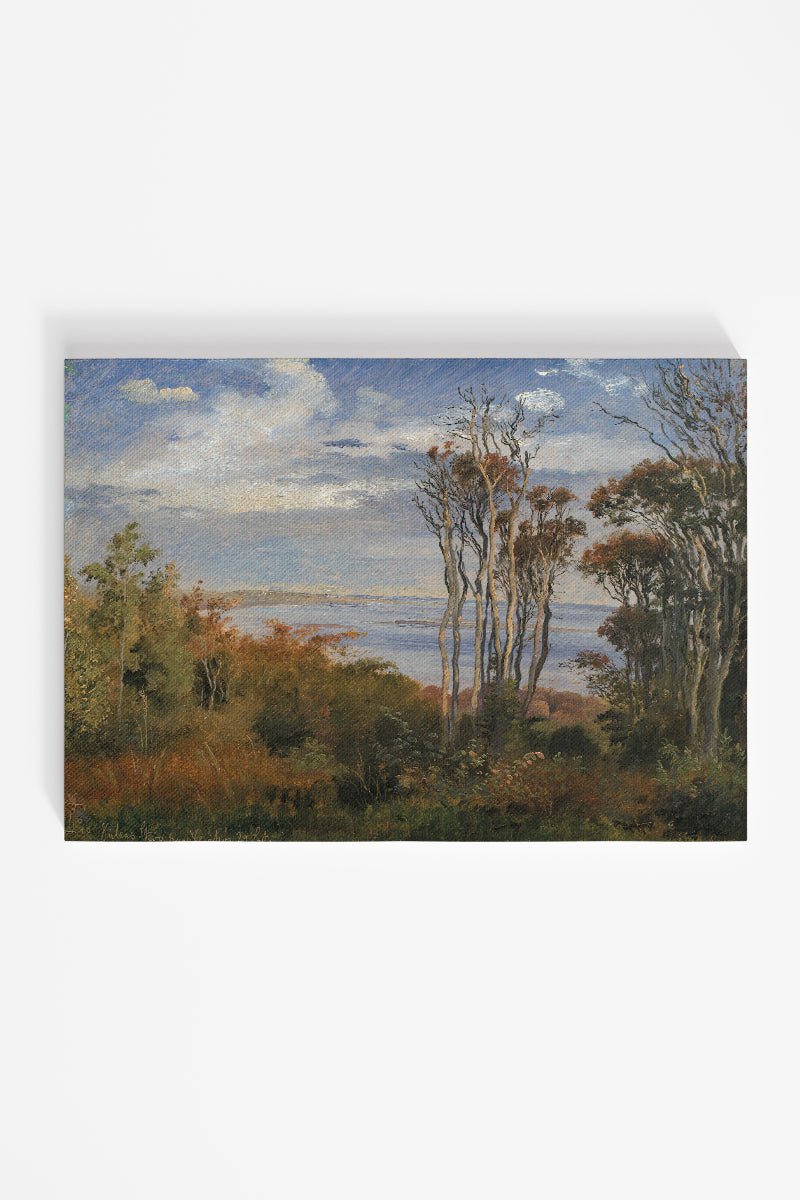 Through The Trees Ready To Frame Canvas Print - Wholesale Accessory Market