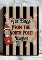Personalized North Pole Notice Elf Stretched Canvas Print *Customize with Elf Name - Wholesale Accessory Market