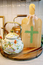 Boxwood Cross Decorative Wood Cutting Board - Wholesale Accessory Market
