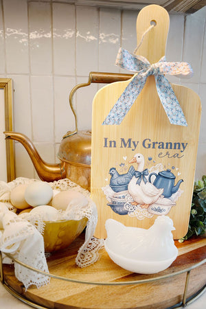 Cornflower Keepsake Wood Cutting Board - Wholesale Accessory Market