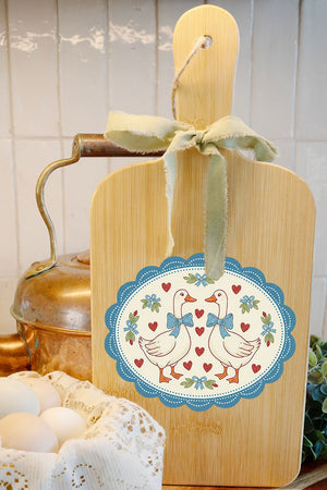 Goosey Little Love Decorative Wood Cutting Board - Wholesale Accessory Market