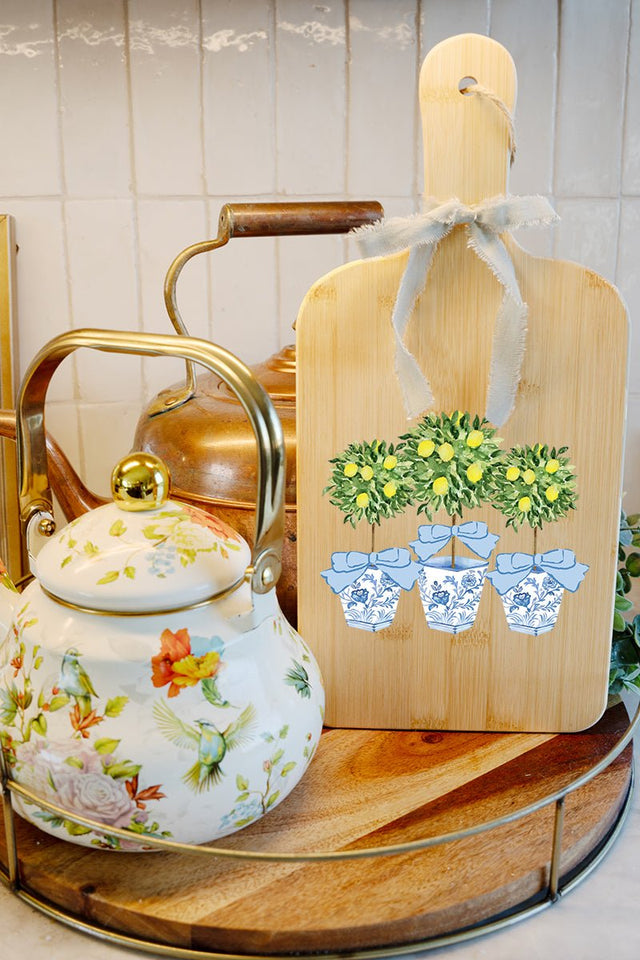 Lemon Grove Trio Wood Cutting Board - Wholesale Accessory Market