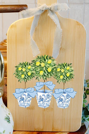 Lemon Grove Trio Wood Cutting Board - Wholesale Accessory Market