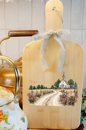 Take Me Back Decorative Wood Cutting Board - Wholesale Accessory Market