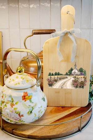 Take Me Back Decorative Wood Cutting Board - Wholesale Accessory Market