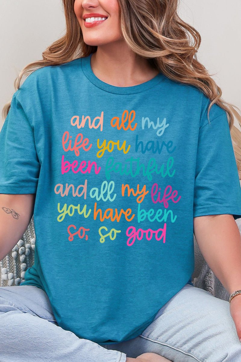 Colorful Always Faithful Softstyle Adult T-Shirt - Wholesale Accessory Market
