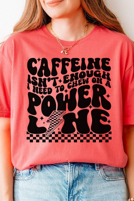 Caffeine Isn't Enough Softstyle Adult T-Shirt - Wholesale Accessory Market
