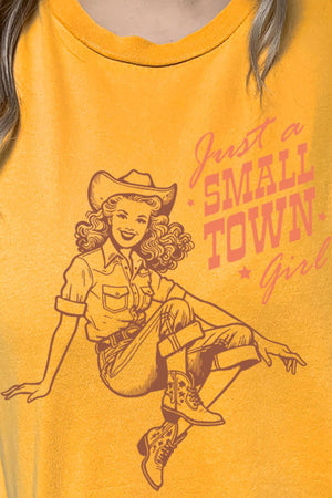 Cowgirl Just A Small Town Girl Softstyle Adult T-Shirt - Wholesale Accessory Market