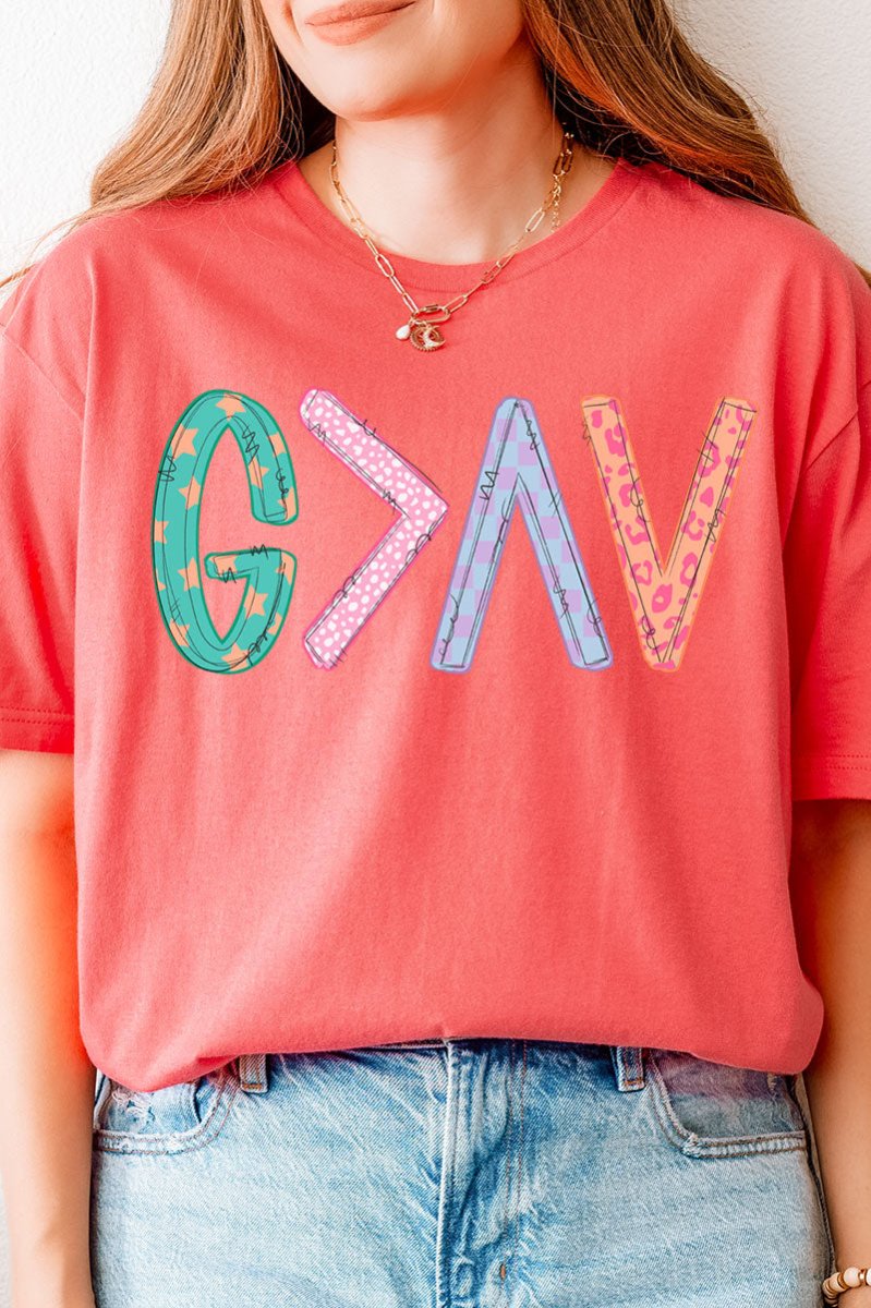 God Is Greater Softstyle Adult T-Shirt - Wholesale Accessory Market