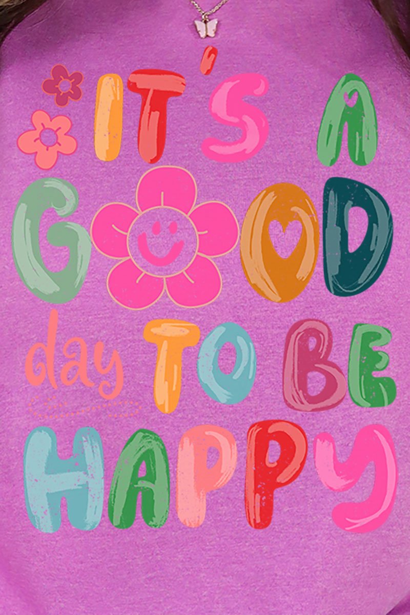 Good Day To Be Happy Softstyle Adult T-Shirt - Wholesale Accessory Market