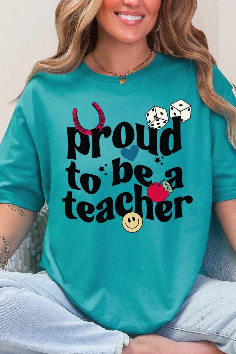 Proud Teacher Softstyle Adult T-Shirt - Wholesale Accessory Market