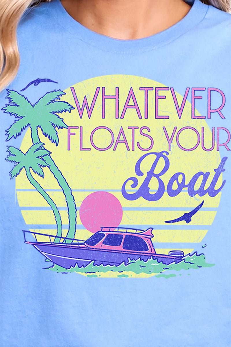 Retro Whatever Floats Your Boat Softstyle Adult T-Shirt - Wholesale Accessory Market