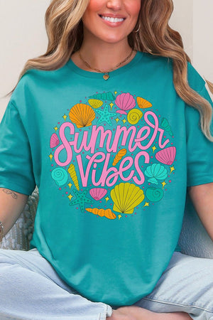 Shells & Summer Vibes Softstyle Adult T-Shirt - Wholesale Accessory Market