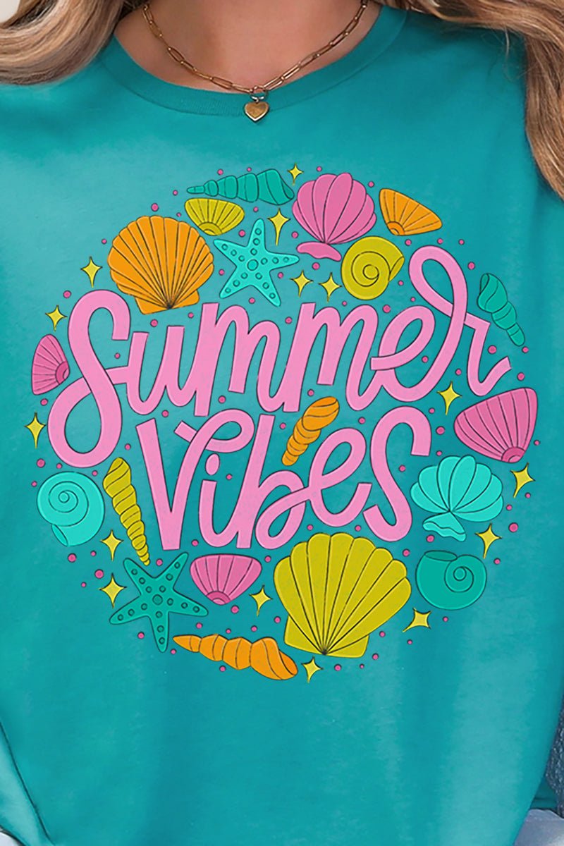 Shells & Summer Vibes Softstyle Adult T-Shirt - Wholesale Accessory Market