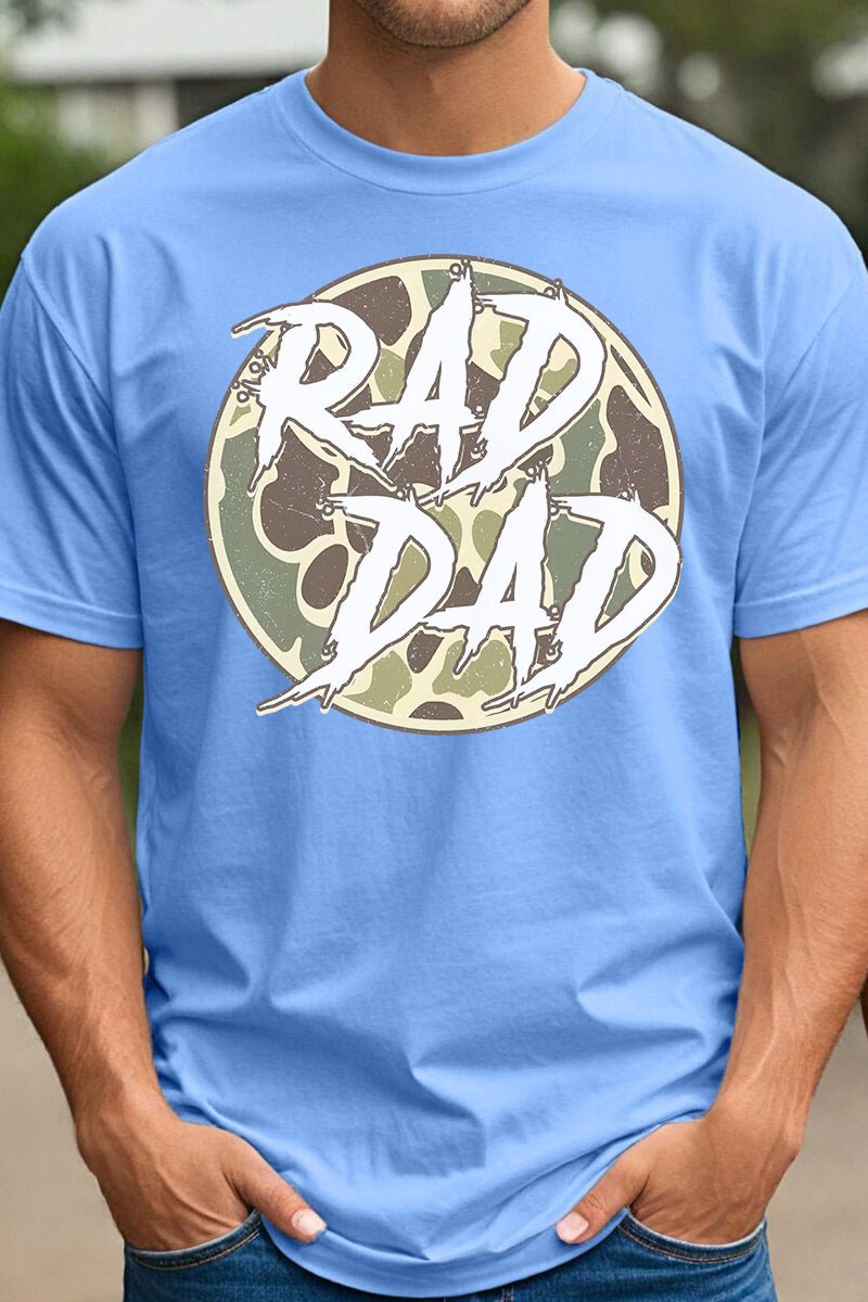 Camo Rad Dad Softstyle Adult T-Shirt - Wholesale Accessory Market