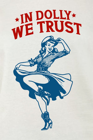 Cowgirl In Dolly We Trust Softstyle Adult T-Shirt - Wholesale Accessory Market