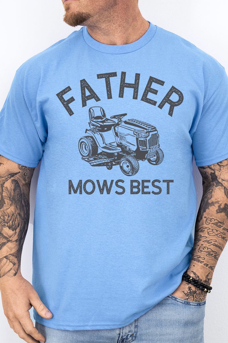 Father Mows Best Softstyle Adult T-Shirt - Wholesale Accessory Market