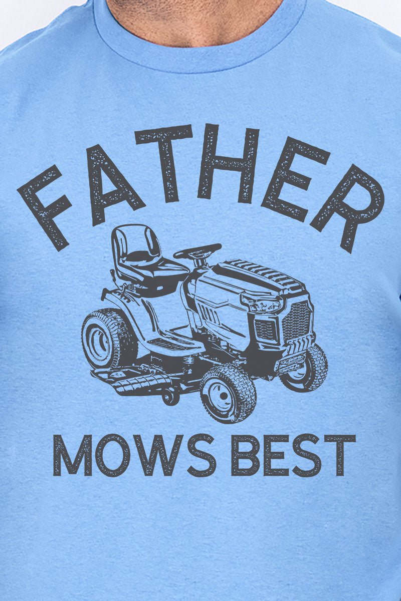 Father Mows Best Softstyle Adult T-Shirt - Wholesale Accessory Market