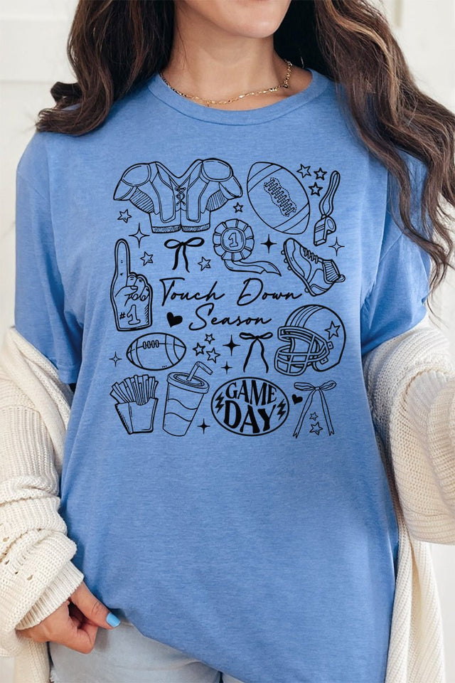 Gameday Girlie Collage Softstyle Adult T-Shirt - Wholesale Accessory Market