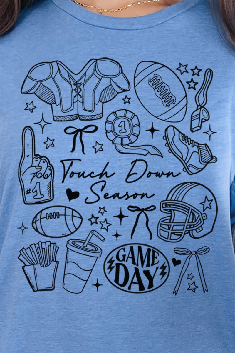 Gameday Girlie Collage Softstyle Adult T-Shirt - Wholesale Accessory Market