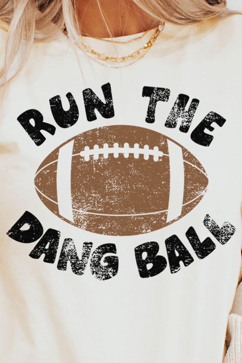Run The Dang Ball Softstyle Adult T-Shirt - Wholesale Accessory Market