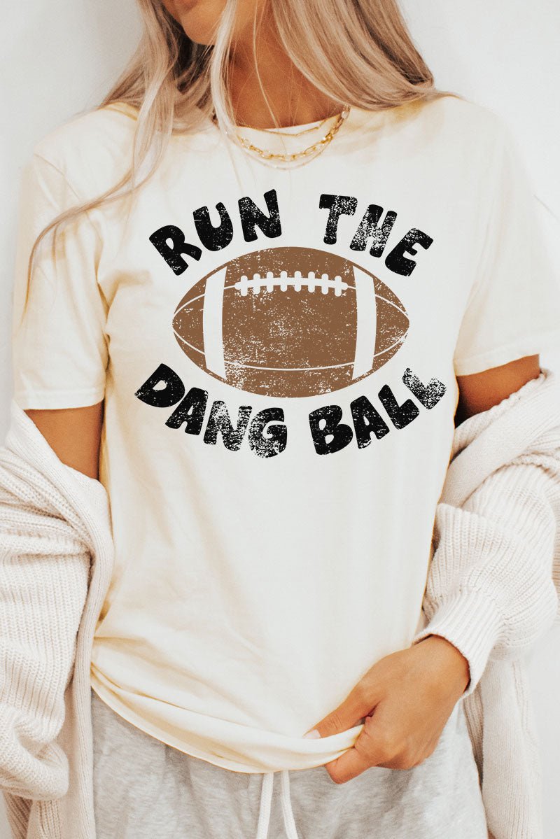 Run The Dang Ball Softstyle Adult T-Shirt - Wholesale Accessory Market