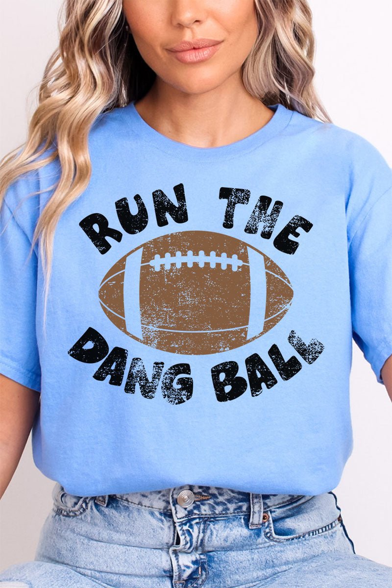 Run The Dang Ball Softstyle Adult T-Shirt - Wholesale Accessory Market