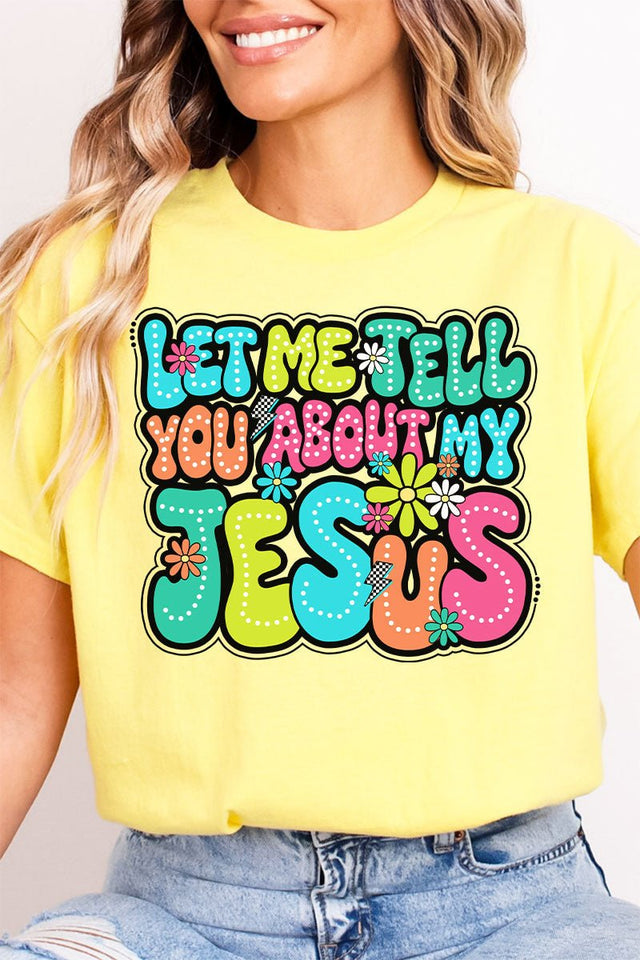 Bubble Tell You About My Jesus Softstyle Adult T-Shirt - Wholesale Accessory Market