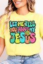 Bubble Tell You About My Jesus Softstyle Adult T-Shirt - Wholesale Accessory Market