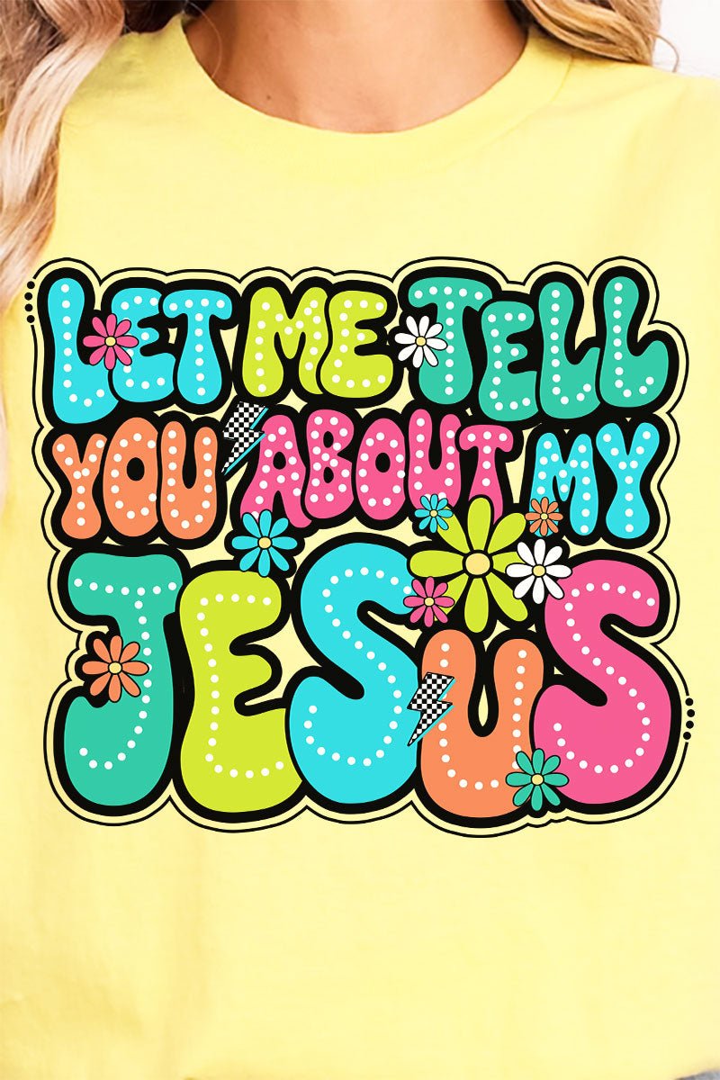 Bubble Tell You About My Jesus Softstyle Adult T-Shirt - Wholesale Accessory Market