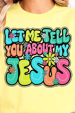 Bubble Tell You About My Jesus Softstyle Adult T-Shirt - Wholesale Accessory Market