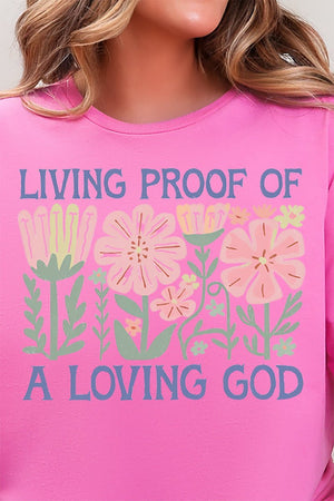 Living Proof Of A Loving God Softstyle Adult T-Shirt - Wholesale Accessory Market