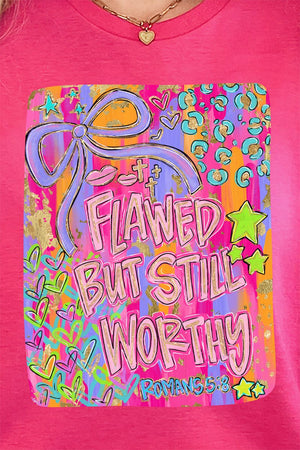 Brushed Flawed But Still Worthy Softstyle Adult T-Shirt - Wholesale Accessory Market