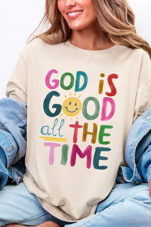 Colorful God Is Good God Softstyle Adult T-Shirt - Wholesale Accessory Market