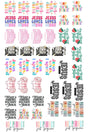 22 x 36 Religious Version 3 Pre - Made Hat Gang Sheet - Wholesale Accessory Market