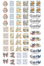 22 x 36 Thrifting/Grannycore Pre - Made Hat Gang Sheet - Wholesale Accessory Market
