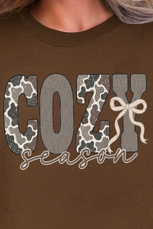 Camo Cozy Season Ecosmart Crewneck Sweatshirt - Wholesale Accessory Market