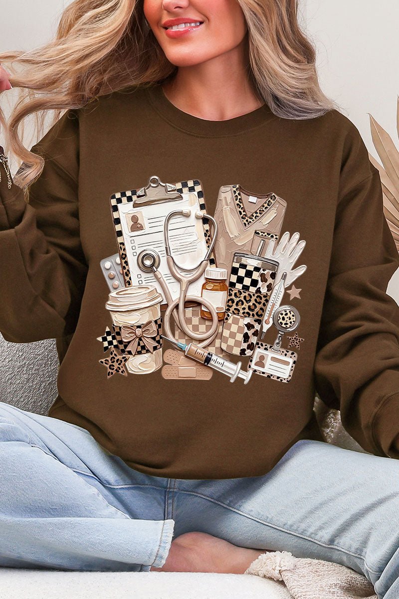 On Call In Style Ecosmart Crewneck Sweatshirt - Wholesale Accessory Market
