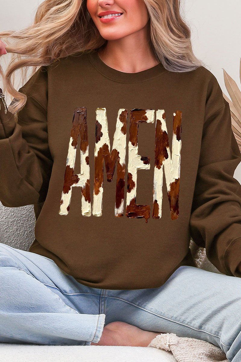 Painted Cow Amen Ecosmart Crewneck Sweatshirt - Wholesale Accessory Market