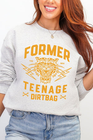 Former Teenage Dirtbag Ecosmart Crewneck Sweatshirt - Wholesale Accessory Market