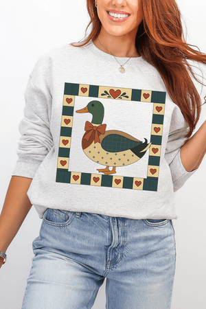 Sunday Mallard Ecosmart Crewneck Sweatshirt - Wholesale Accessory Market