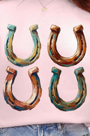 The Painted Horseshoes Ecosmart Crewneck Sweatshirt - Wholesale Accessory Market