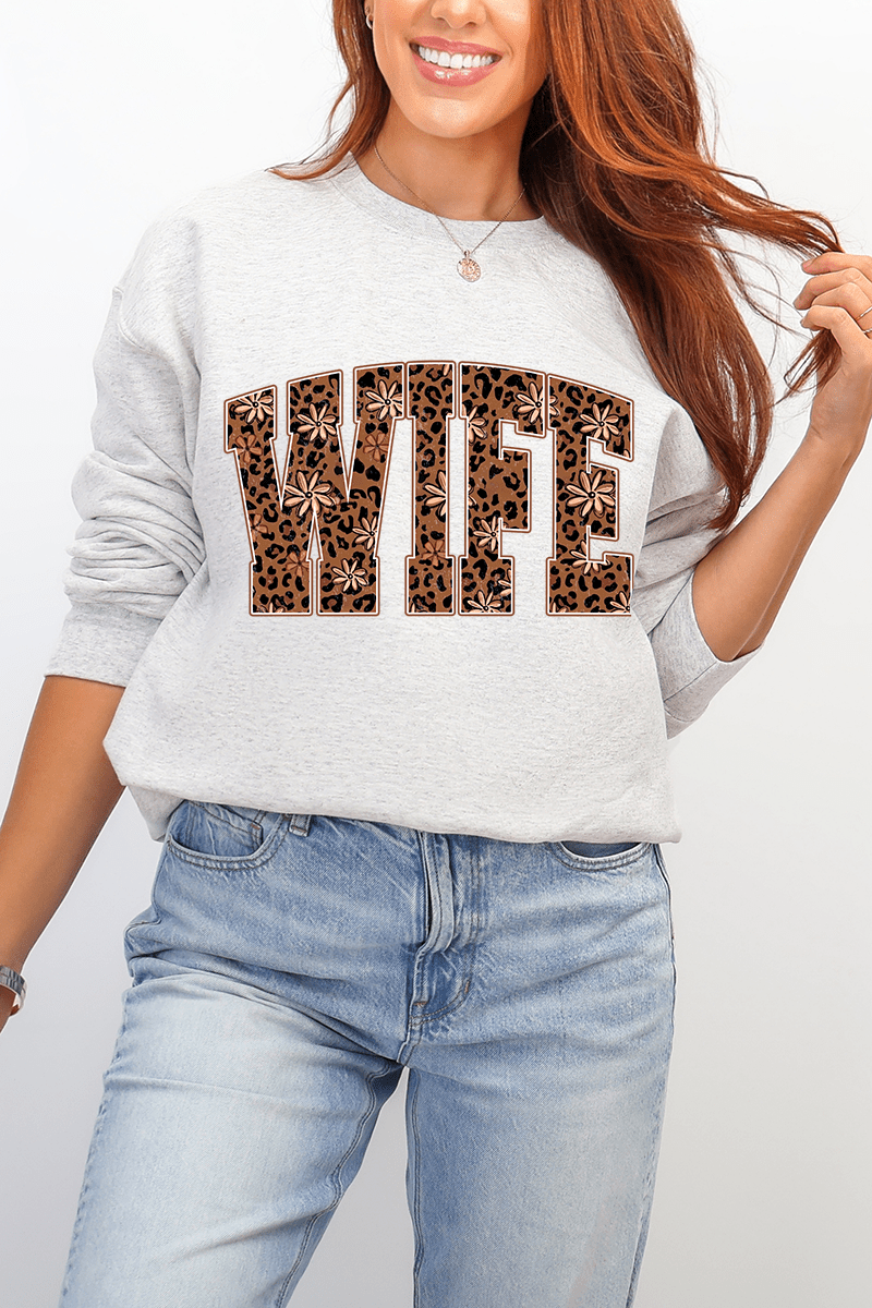 Wildflower Wife Ecosmart Crewneck Sweatshirt - Wholesale Accessory Market