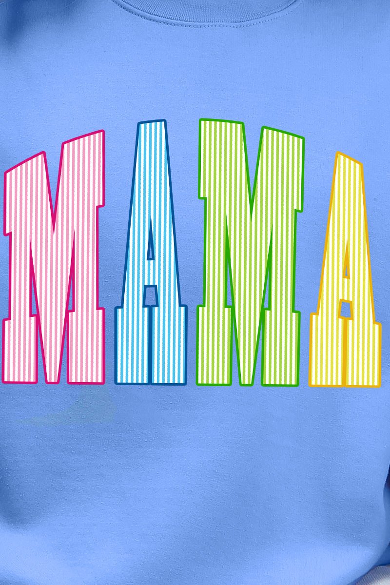 Color Me Loved Mama Ecosmart Crewneck Sweatshirt - Wholesale Accessory Market