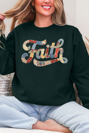 Faith Sewn Sweet Ecosmart Crewneck Sweatshirt - Wholesale Accessory Market