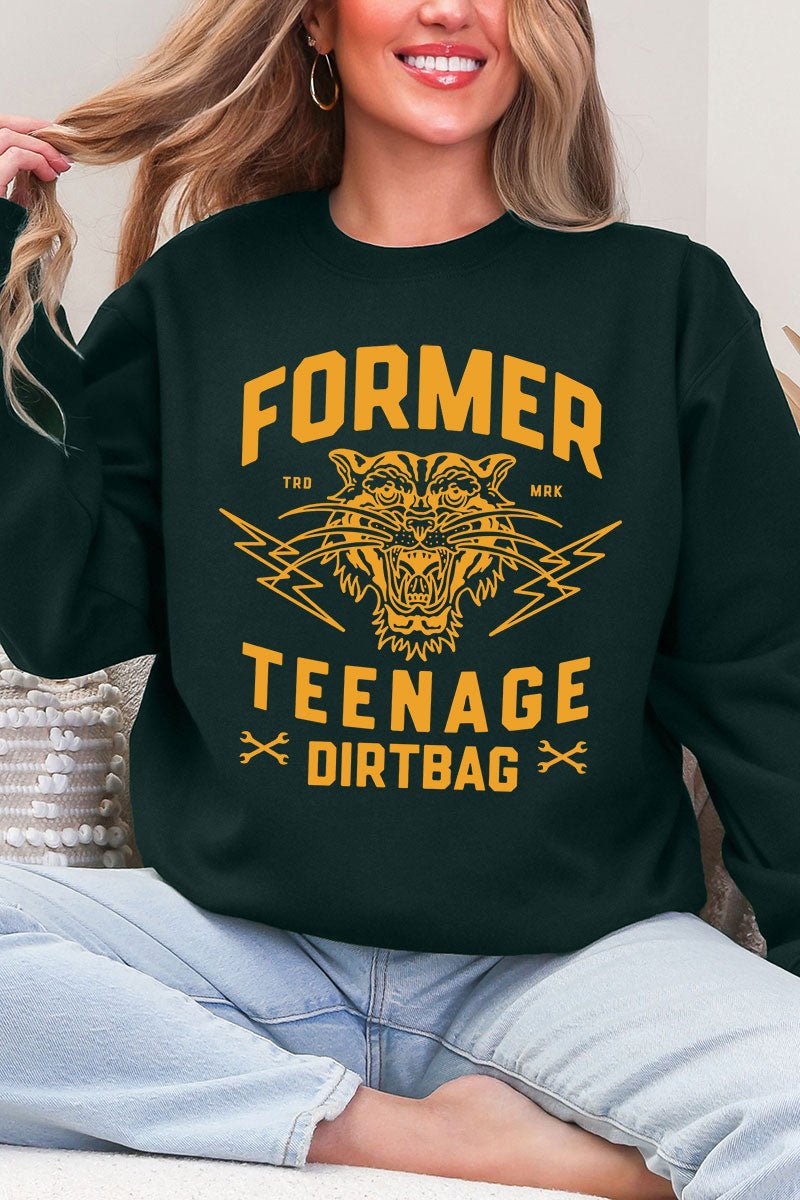 Former Teenage Dirtbag Ecosmart Crewneck Sweatshirt - Wholesale Accessory Market