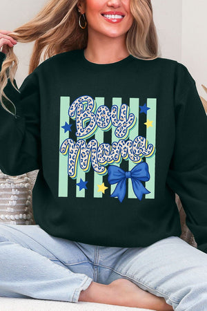 Wild Ones Boy Mama Ecosmart Crewneck Sweatshirt - Wholesale Accessory Market