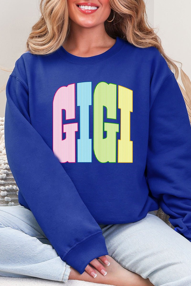 Color Me Loved Gigi Ecosmart Crewneck Sweatshirt - Wholesale Accessory Market